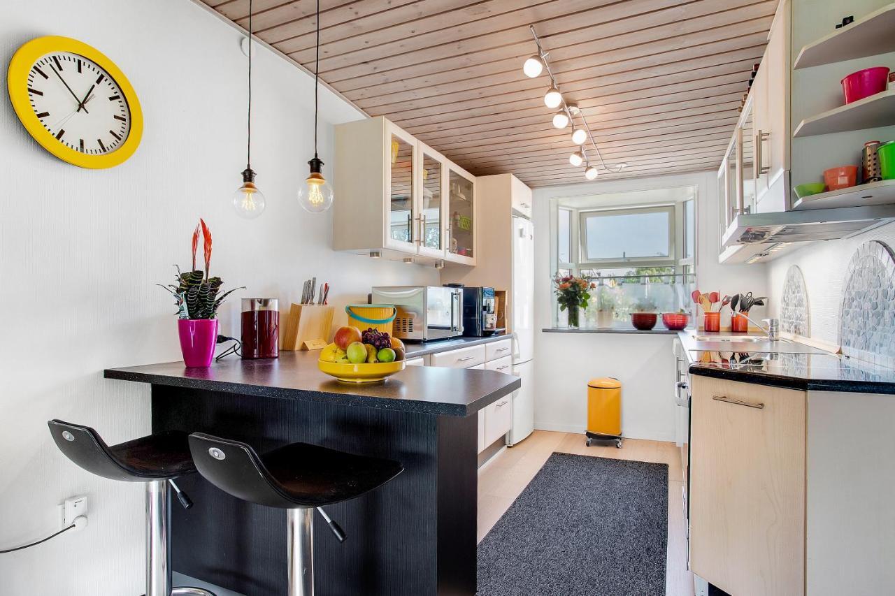 Fredelig Overnatning Ved Sundet Og Norrestrand So Horsens Ngoại thất bức ảnh